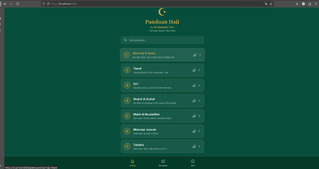 Panduan Haji App